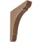 Ekena Millwork 1 3/4"W x 10"D x 10"H Large Olympic Wood Vintage Decor Bracket, Weathered Brown BKTWD01X10X10OLBR - alternate 1